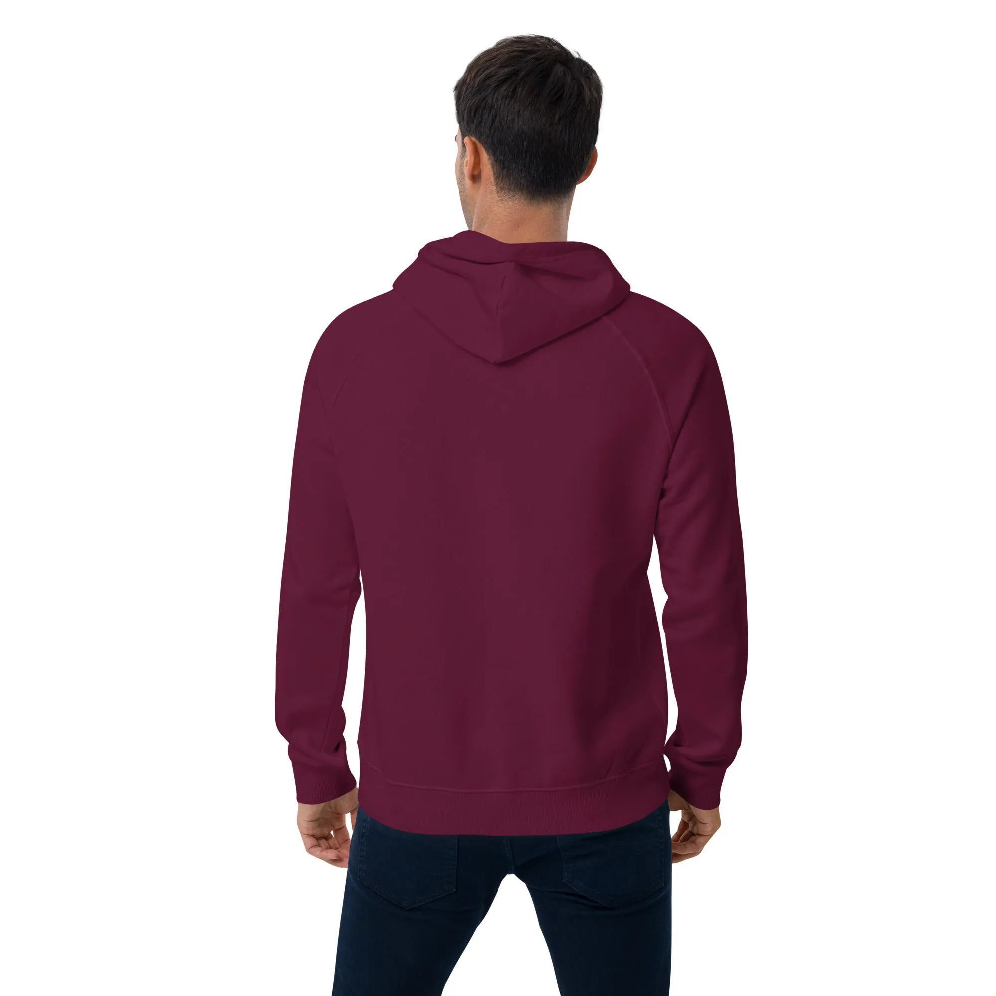 Turkey Chef Graphic Men Eco Raglan Hoodie