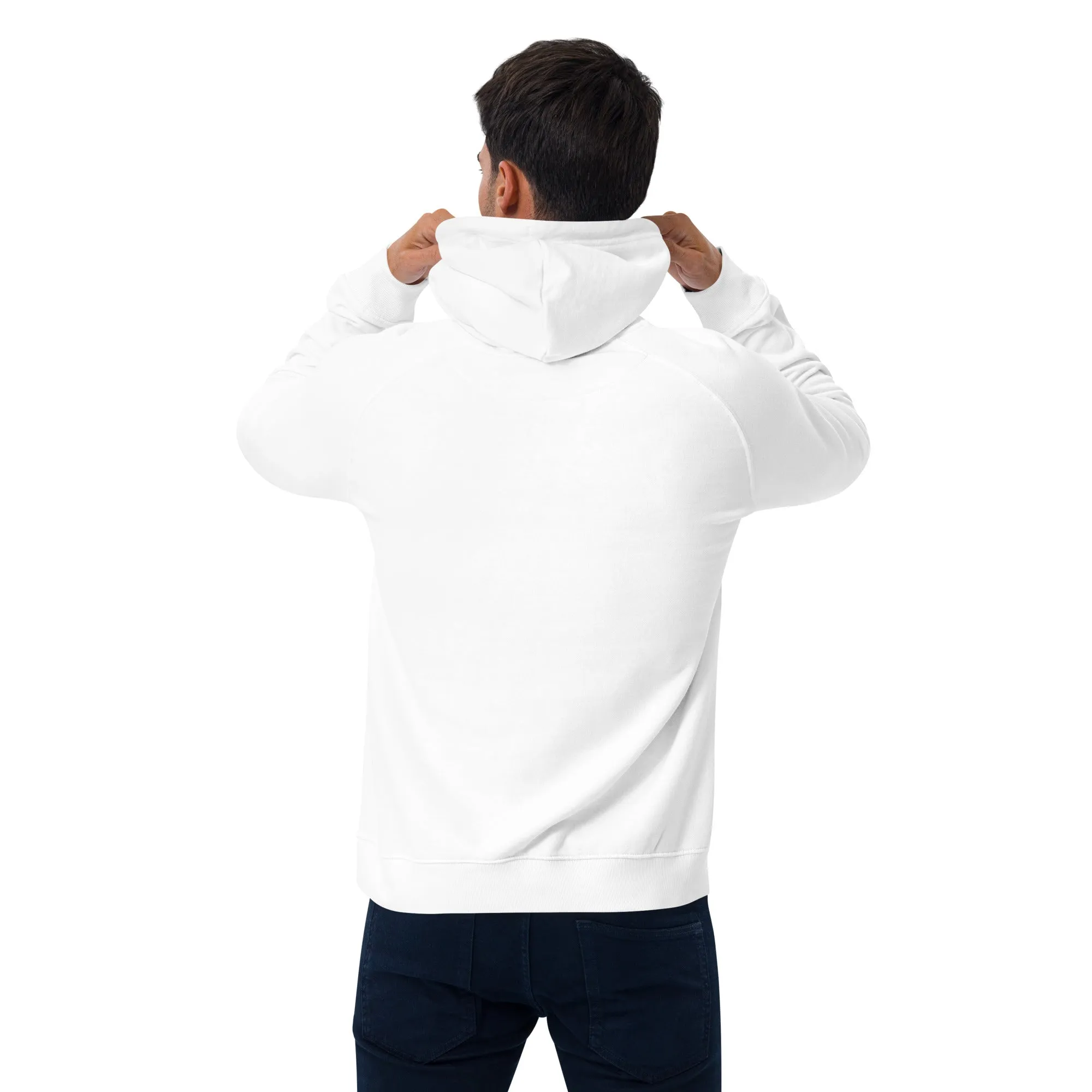 Turkey Chef Graphic Men Eco Raglan Hoodie