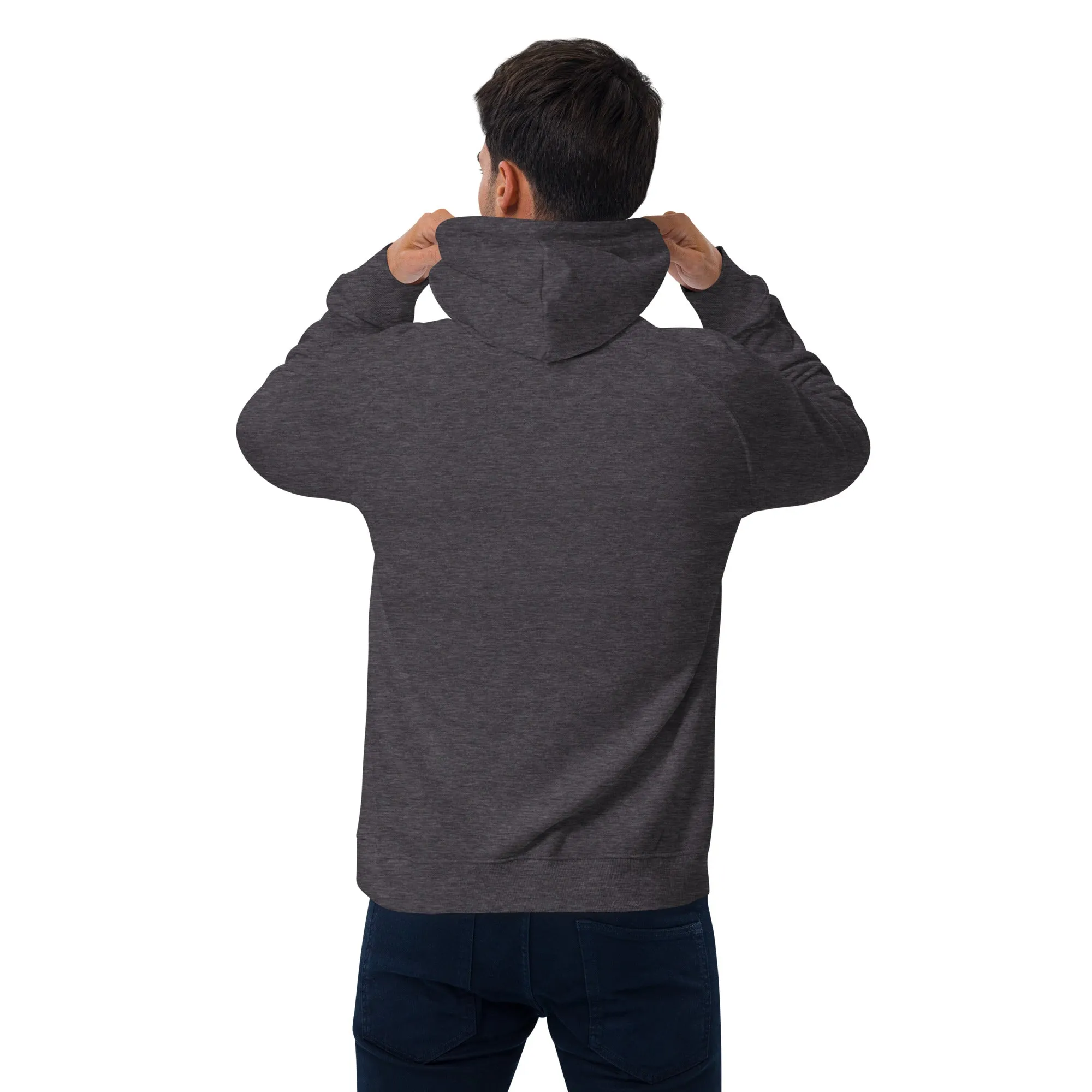 Turkey Chef Graphic Men Eco Raglan Hoodie