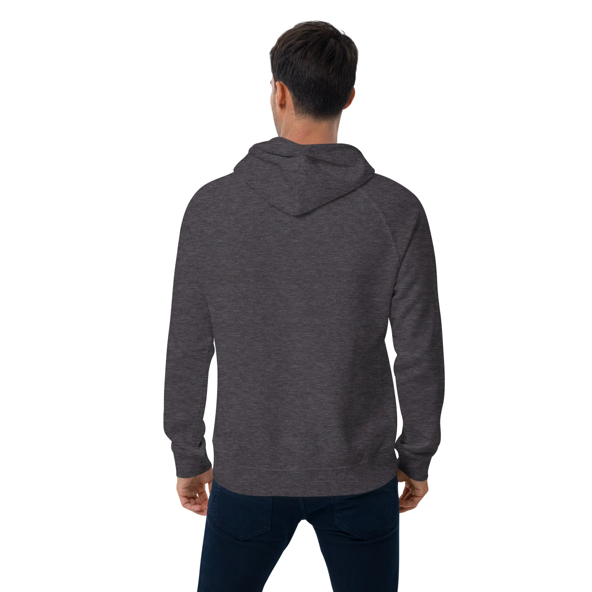 Turkey Chef Graphic Men Eco Raglan Hoodie