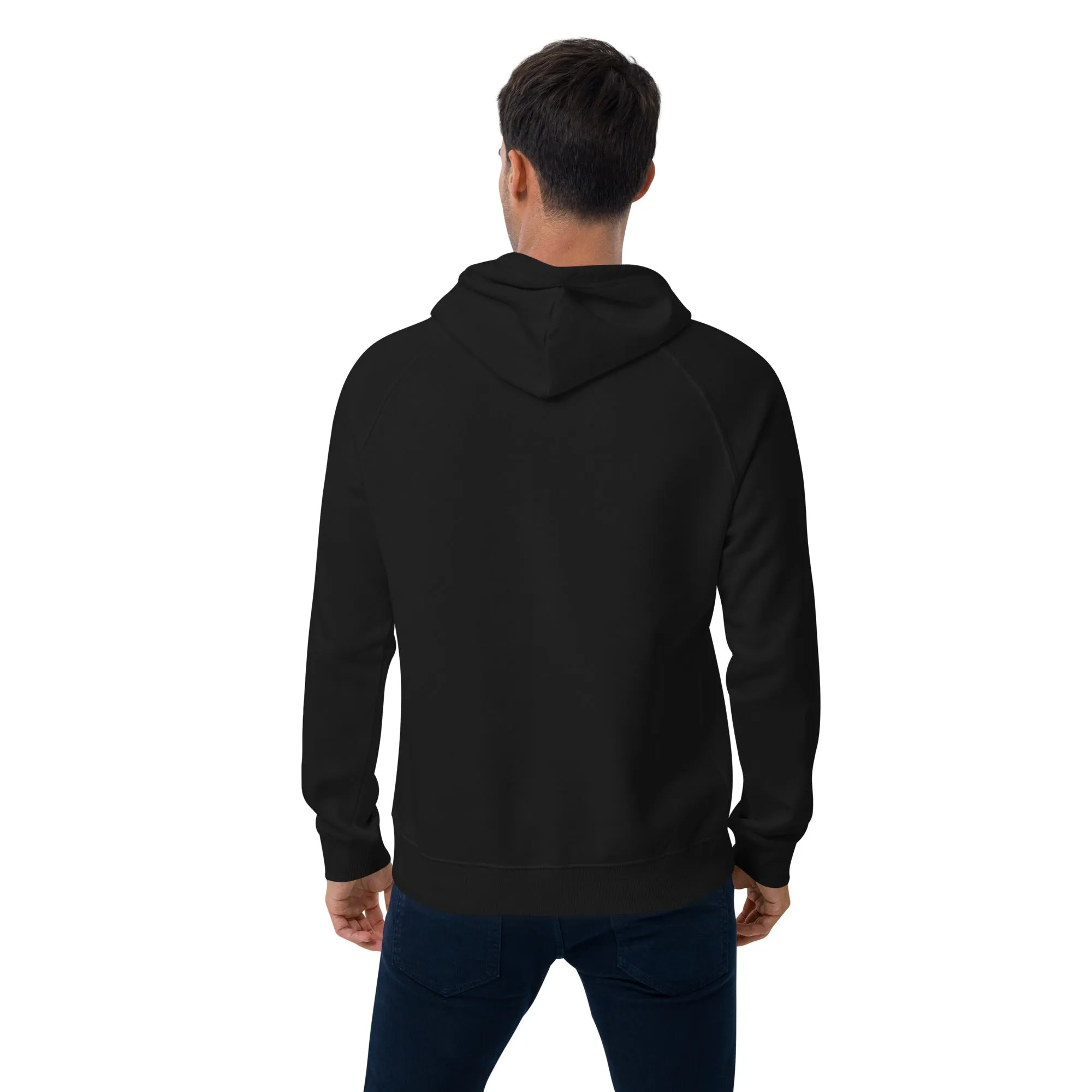Turkey Chef Graphic Men Eco Raglan Hoodie