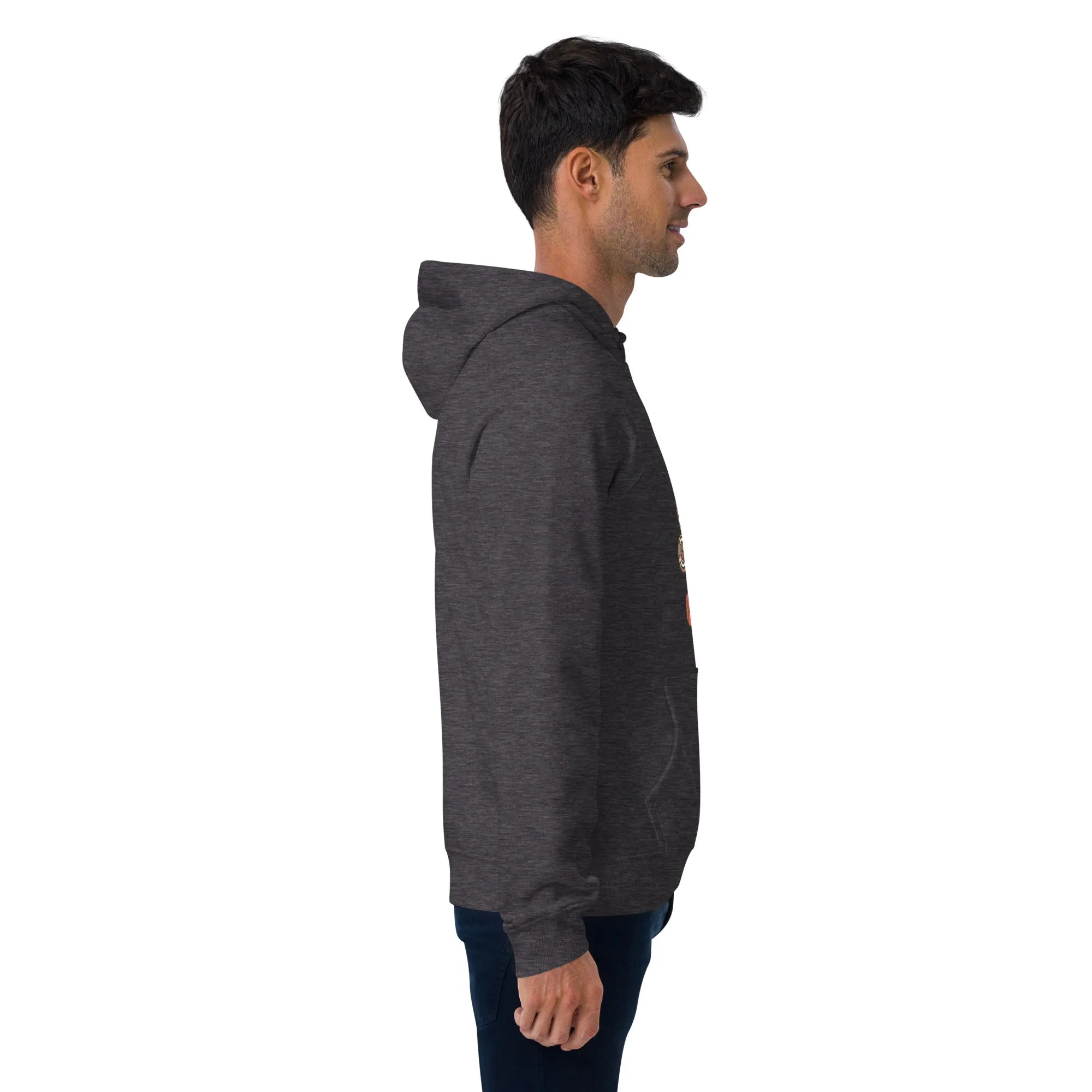 Turkey Feast Graphic Men Eco Raglan Hoodie