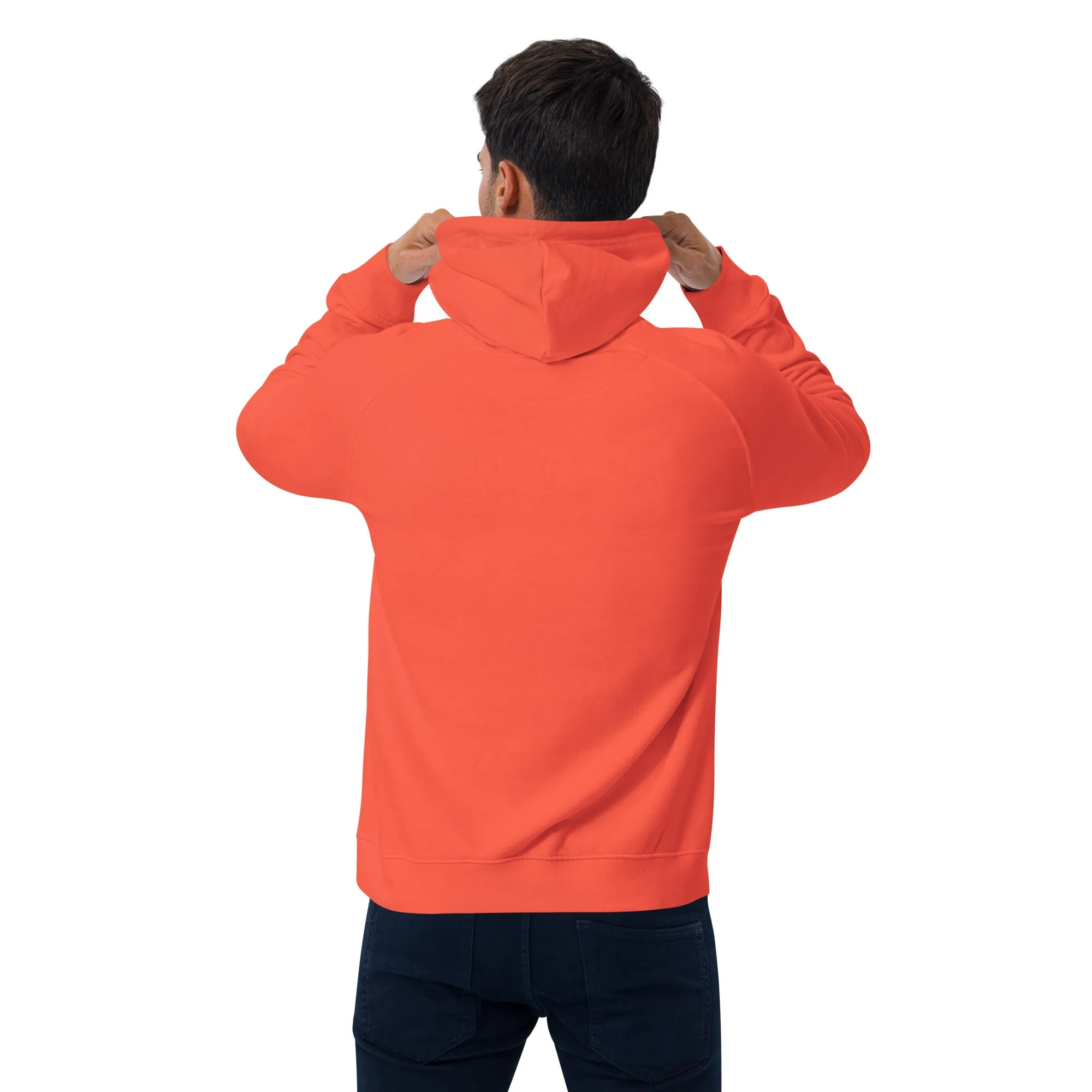 Turkey Feast Graphic Men Eco Raglan Hoodie