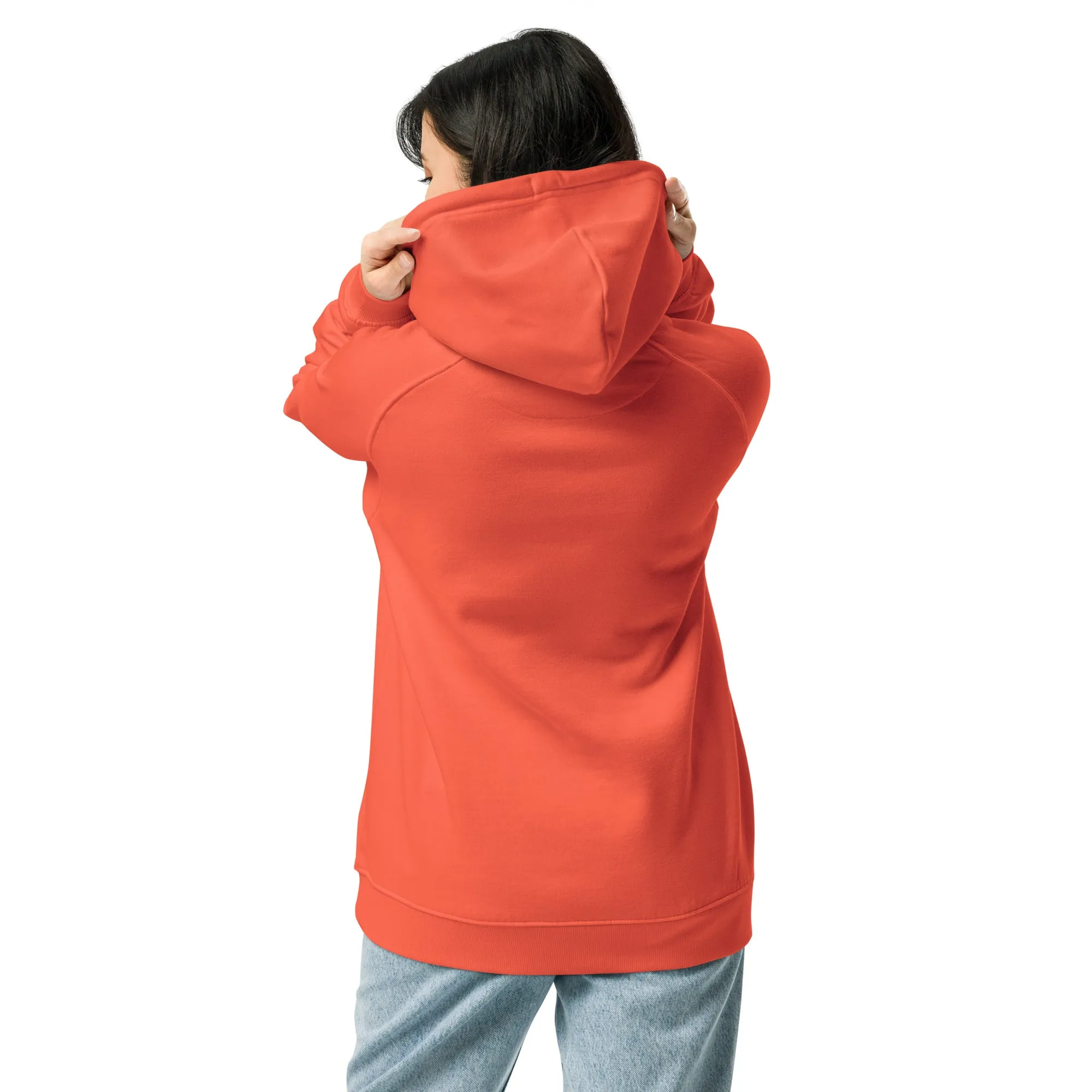 Turkey Feast Graphic Women Eco Raglan Hoodie