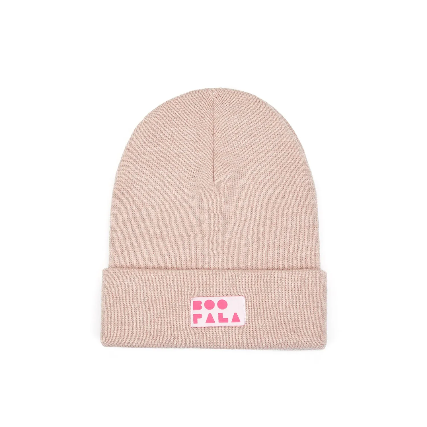 Unisex Boo Beanie Hat - Soft Pink