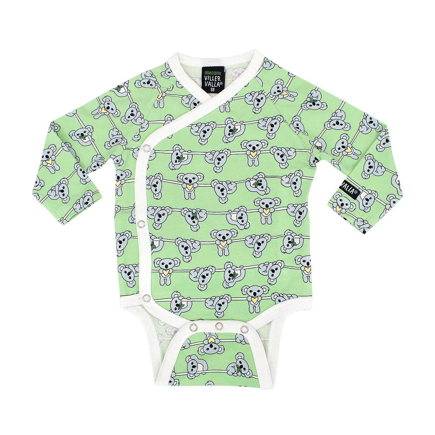 Villervalla - Wrap Over Body - Soft Pea