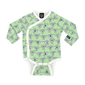 Villervalla - Wrap Over Body - Soft Pea
