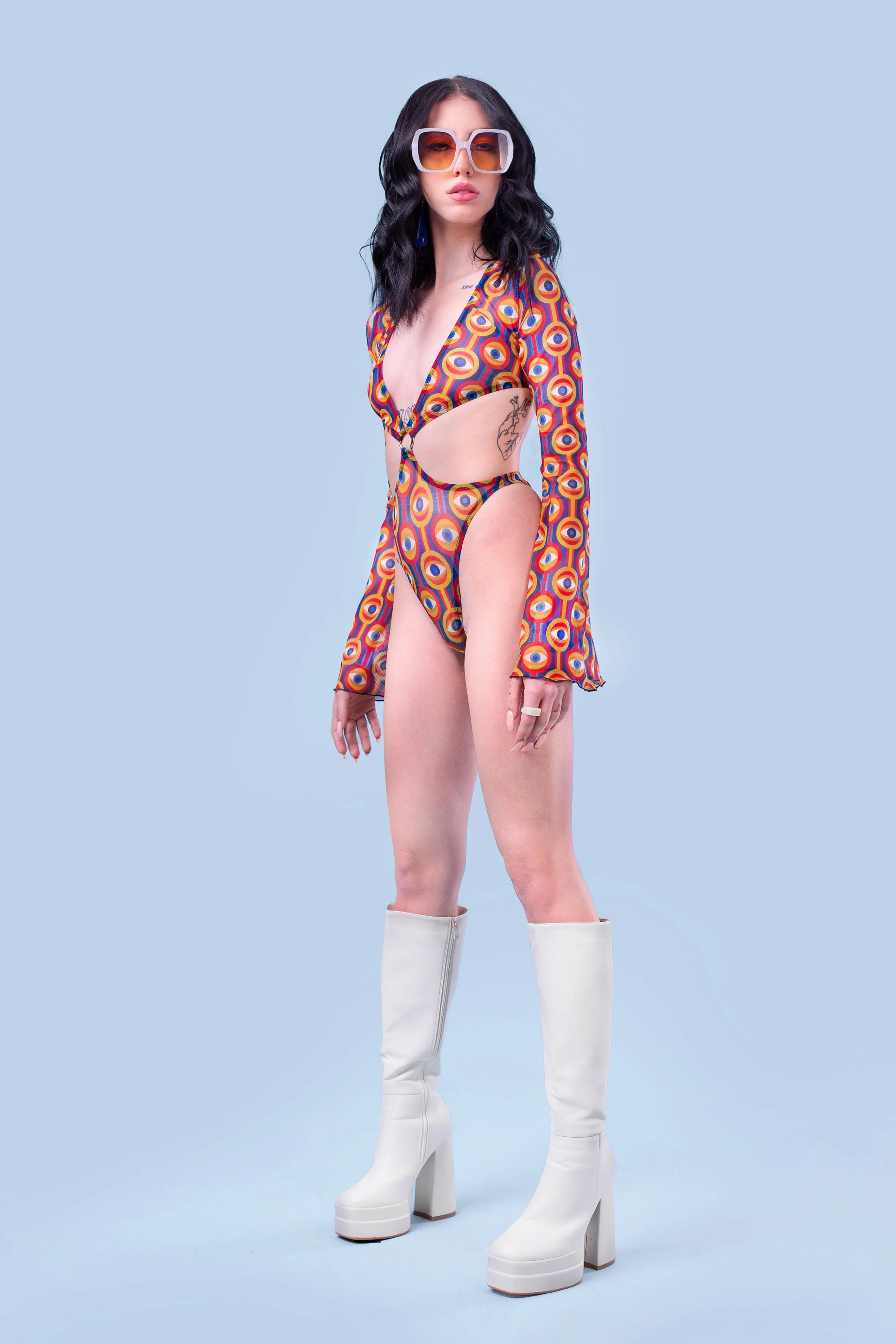 Voodoo Child Mesh Ring Bodysuit
