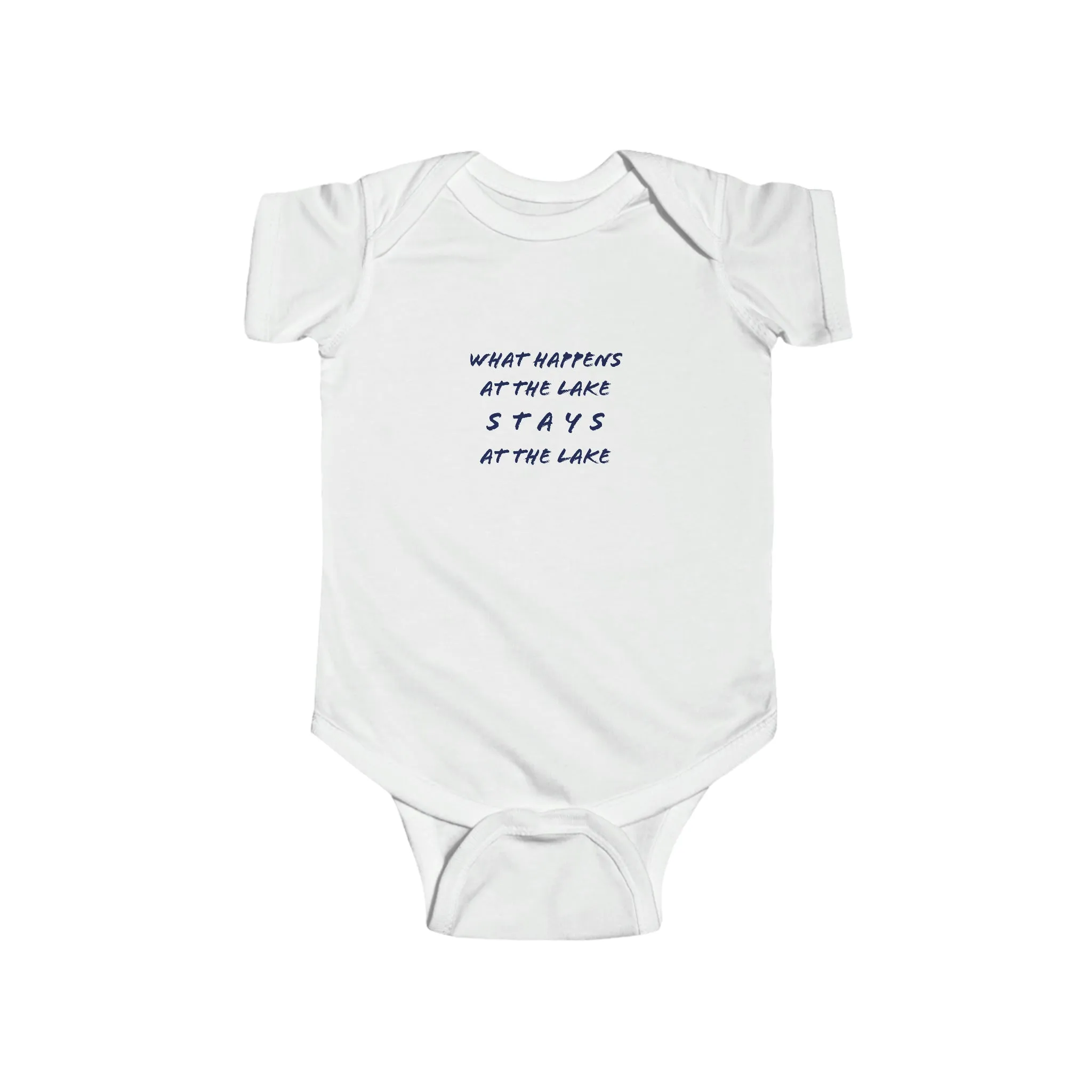 What Happens At The Lake - Infant Fine Jersey Bodysuit
