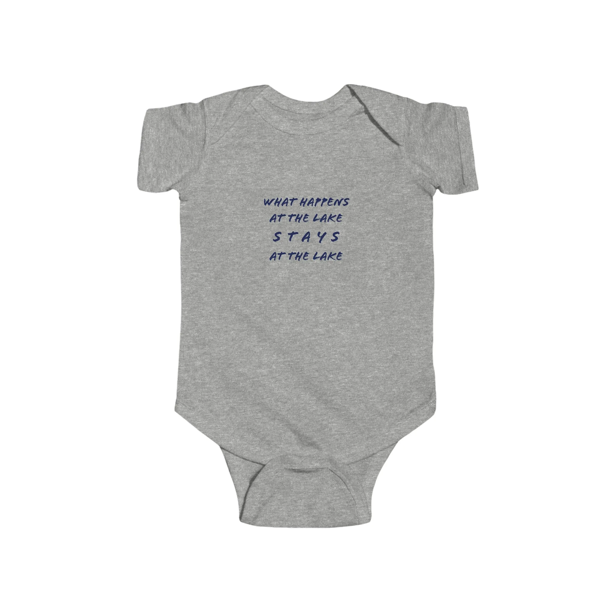 What Happens At The Lake - Infant Fine Jersey Bodysuit