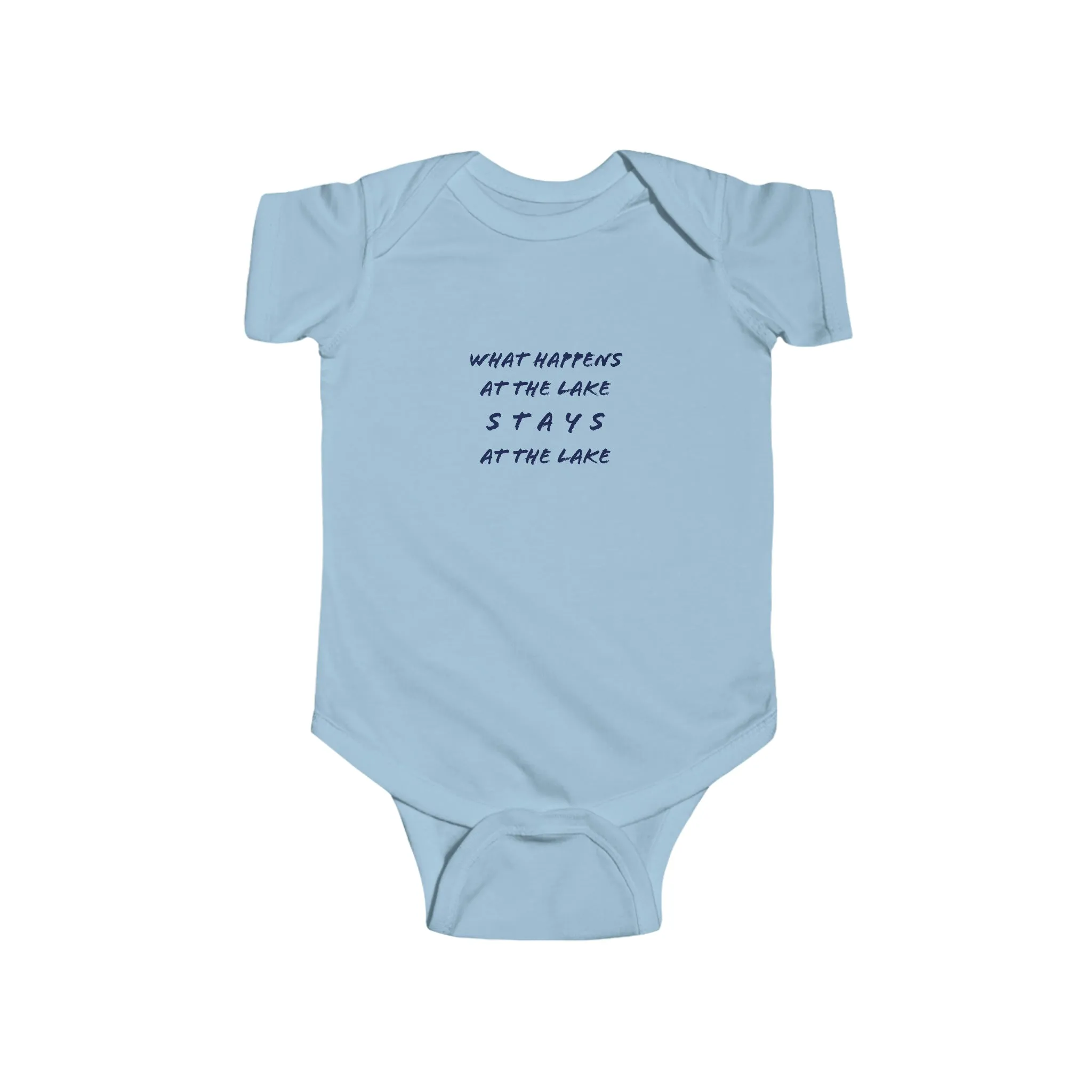 What Happens At The Lake - Infant Fine Jersey Bodysuit