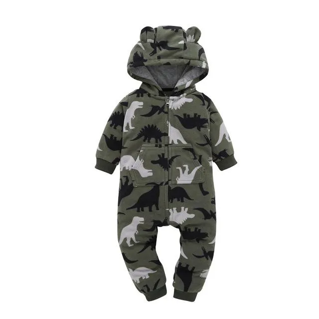 Winter Baby Romper hoodies kids clothing