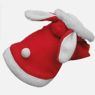 Winter Cat Clothes Costume Clothes For Cats Hoodies Cute Rabbit Cat Coat Puppy Outfit Fleece Warm Pet Clothing for Cats 30F1