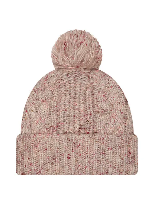 Women's New Era Trendy Pom Milwaukee Bucks Knit Hat