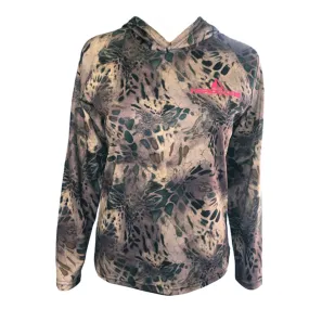 Women's Prym1 MP Camo Mesh Hoodie w/ Pink Logo