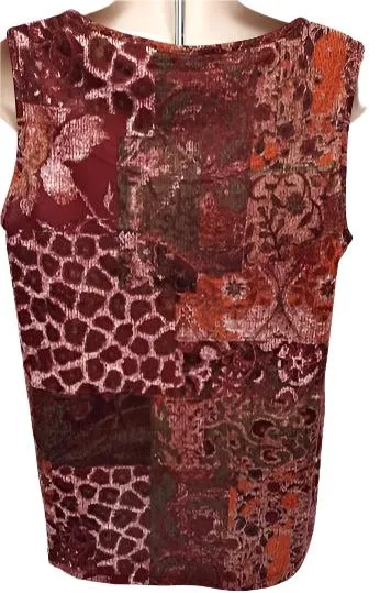 Women's Tank Top - Multi Color Red