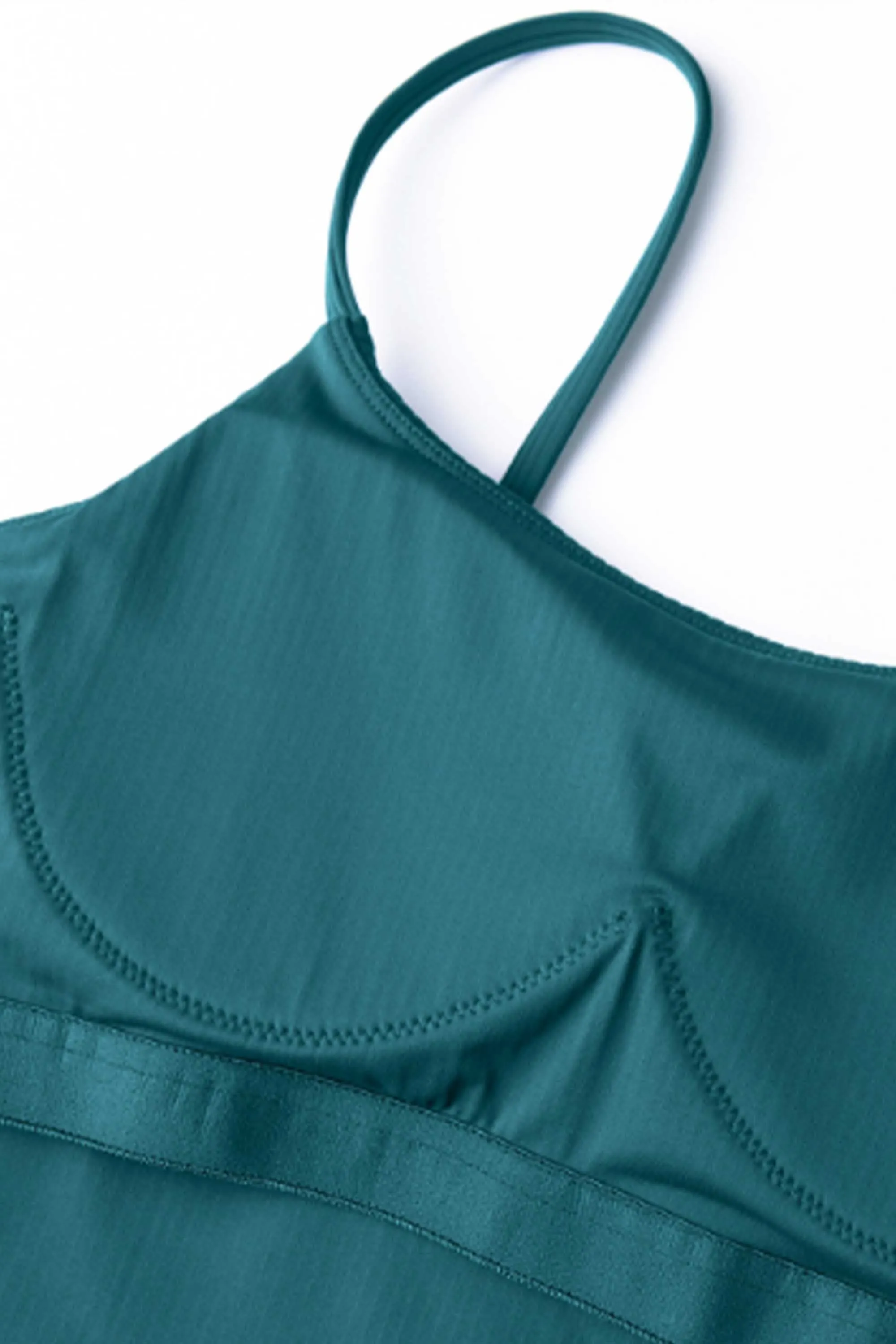 WX1536-Nuls Rib Nude Yoga Strap Tank Top Spring/Summer Half Fixed Cup Top Women's Low Strength Sports Bra