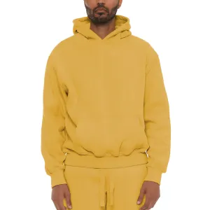 Yellow Premium Cotton Hoodie